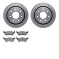 Dynamic Friction Co 6302-54208, Rotors with 3000 Series Ceramic Brake Pads 6302-54208
